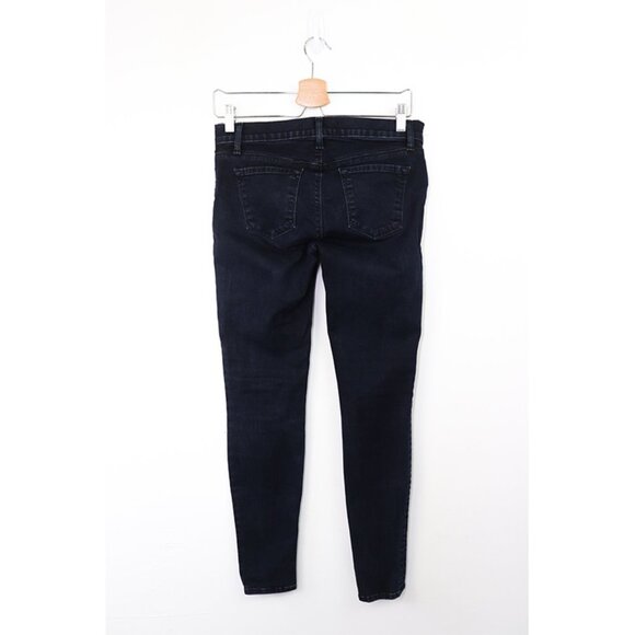 J Brand‎ Mama J Skinny Jeans 27 Mid Rise Maternity Stretch Denim Bluebird Dark - Picture 2 of 6